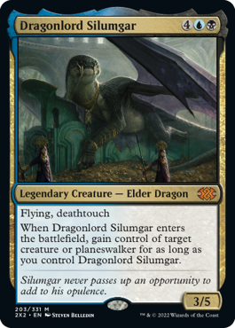 [203]【EN】龍王シルムガル/Dragonlord Silumgar【2X2】[M][多色]