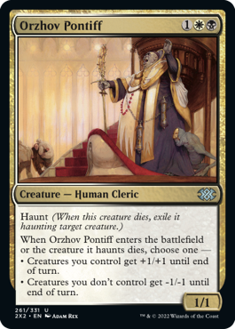 [261]【EN】オルゾフの司教/Orzhov Pontiff【2X2】[U][多色]