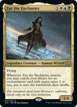 [297]【EN】結界師ズアー/Zur the Enchanter【2X2】[R][多色]