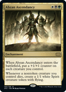 [165]【EN】アブザンの隆盛/Abzan Ascendancy【2X2】[R][多色]