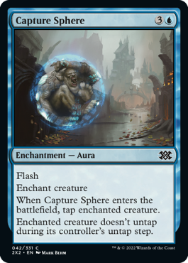 [042]【EN】【FOIL】捕獲球/Capture Sphere【2X2】[C][青]
