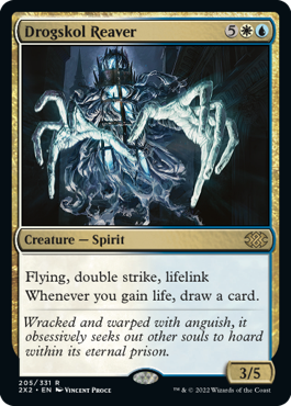 [205]【EN】【FOIL】ドラグスコルの肉裂き/Drogskol Reaver【2X2】[R][多色]