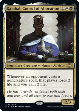 [237]【EN】【FOIL】配分の領事、カンバール/Kambal, Consul of Allocation【2X2】[R][多色]