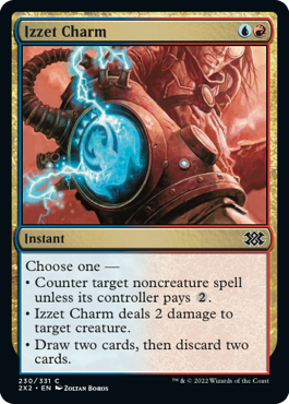 [230]【EN】【FOIL】イゼットの魔除け/Izzet Charm【2X2】[C][多色]