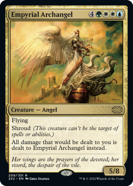 [209]【EN】【FOIL】浄火の大天使/Empyrial Archangel【2X2】[R][多色]