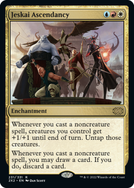 [231]【EN】【FOIL】ジェスカイの隆盛/Jeskai Ascendancy【2X2】[R][多色]