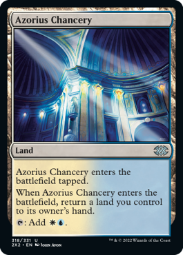 [318]【EN】【FOIL】アゾリウスの大法官庁/Azorius Chancery【2X2】[U][土地]