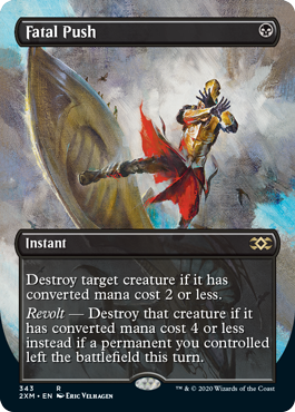 [343]【EN】■ボーダーレス■致命的な一押し/Fatal Push【2XM】[R][黒]