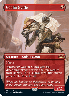 [347]【EN】■ボーダーレス■ゴブリンの先達/Goblin Guide【2XM】[R][赤]