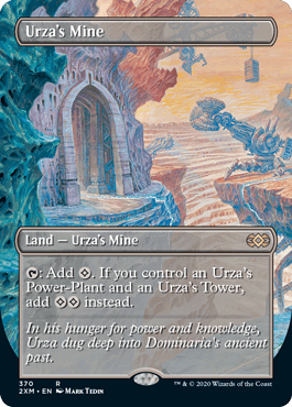 [370]【EN】■ボーダーレス■ウルザの鉱山/Urza's Mine【2XM】[R][土地]