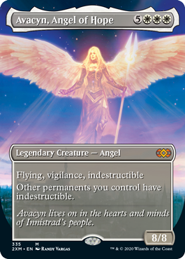[335]【EN】【FOIL】■ボーダーレス■希望の天使アヴァシン/Avacyn, Angel of Hope【2XM】[M][白]