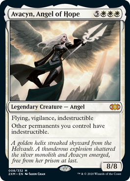 [008]【EN】【FOIL】希望の天使アヴァシン/Avacyn, Angel of Hope【2XM】[M][白]