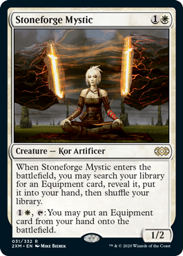 [031]【EN】【FOIL】石鍛冶の神秘家/Stoneforge Mystic【2XM】[R][白]