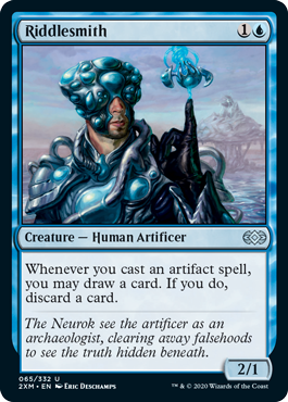 [065]【EN】【FOIL】謎鍛冶/Riddlesmith【2XM】[U][青]