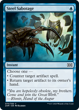 [070]【EN】【FOIL】鋼の妨害/Steel Sabotage【2XM】[C][青]