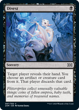 [087]【EN】【FOIL】抜去/Divest【2XM】[C][黒]