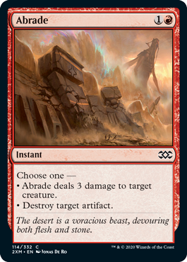 [114]【EN】削剥/Abrade【2XM】[C][赤]