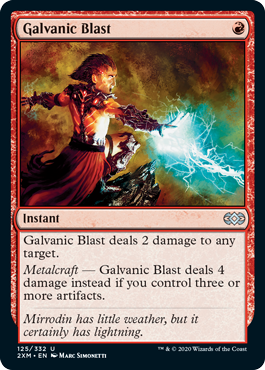 [125]【EN】感電破/Galvanic Blast【2XM】[U][赤]