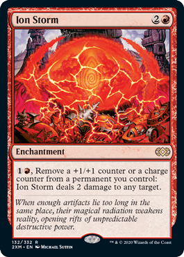 [132]【EN】【FOIL】電離の嵐/Ion Storm【2XM】[R][赤]