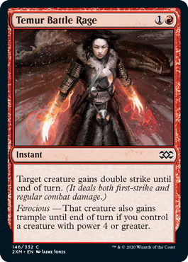 [146]【EN】ティムールの激闘/Temur Battle Rage【2XM】[C][赤]