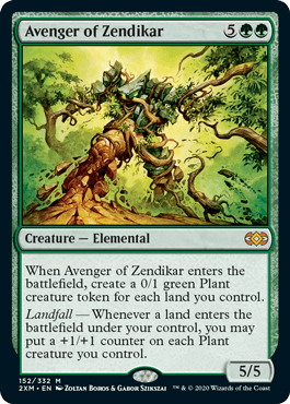 [152]【EN】ゼンディカーの報復者/Avenger of Zendikar【2XM】[M][緑]
