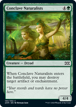 [160]【EN】【FOIL】議事会の自然主義者/Conclave Naturalists【2XM】[C][緑]