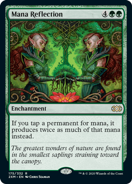 [175]【EN】【FOIL】マナの反射/Mana Reflection【2XM】[R][緑]