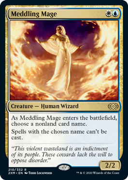 [210]【EN】【FOIL】翻弄する魔道士/Meddling Mage【2XM】[R][多色]