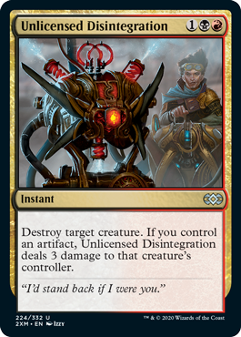 [224]【EN】【FOIL】無許可の分解/Unlicensed Disintegration【2XM】[U][多色]