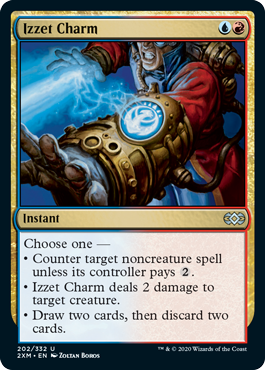 [202]【EN】イゼットの魔除け/Izzet Charm【2XM】[U][多色]