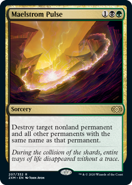 [207]【EN】【FOIL】大渦の脈動/Maelstrom Pulse【2XM】[R][多色]