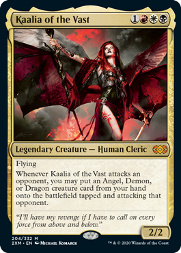 [204]【EN】巨大なるカーリア/Kaalia of the Vast【2XM】[M][多色]