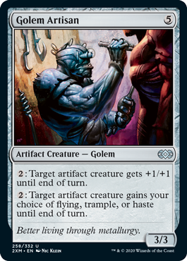 [258]【EN】ゴーレムの職工/Golem Artisan【2XM】[U][茶]