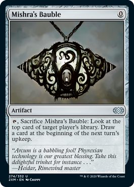 [274]【EN】【FOIL】ミシュラのガラクタ/Mishra's Bauble【2XM】[U][茶]