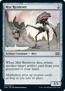 [277]【EN】マイアの回収者/Myr Retriever【2XM】[C][茶]