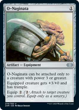 [278]【EN】【FOIL】大薙刀/O-Naginata【2XM】[U][茶]