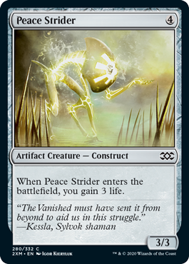 [280]【EN】【FOIL】平和の徘徊者/Peace Strider【2XM】[C][茶]