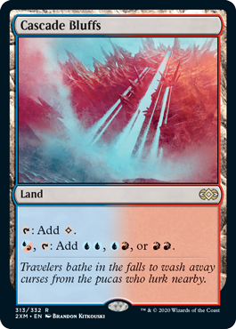 [313]【EN】滝の断崖/Cascade Bluffs【2XM】[R][土地]