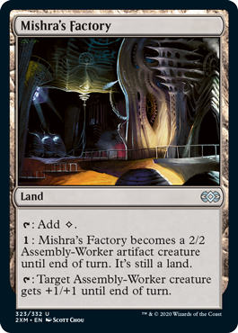 [323]【EN】【FOIL】ミシュラの工廠/Mishra's Factory【2XM】[U][土地]