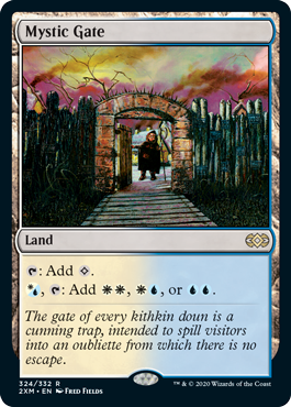 [324]【EN】【FOIL】秘教の門/Mystic Gate【2XM】[R][土地]