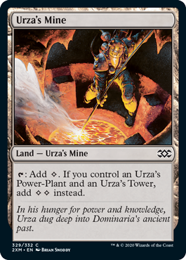 [329]【EN】【FOIL】ウルザの鉱山/Urza's Mine【2XM】[C][土地]