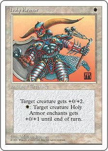 [029]【EN】聖なる鎧/Holy Armor【4ED】[C][白]