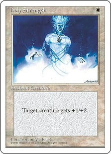 [030]【JP】聖なる力/Holy Strength【4ED】[C][白]
