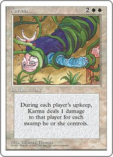 [032]【JP】因果応報/Karma【4ED】[U][白]