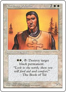 [037]【JP】北の聖騎士/Northern Paladin【4ED】[R][白]
