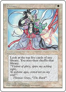 [054]【EN】未来視/Visions【4ED】[U][白]