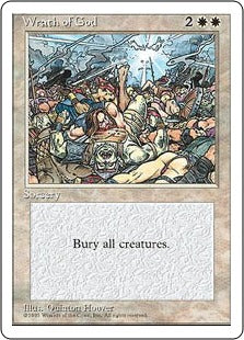 [058]【EN】神の怒り/Wrath of God【4ED】[R][白]