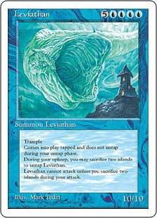 [080]【EN】リバイアサン/Leviathan【4ED】[R][青]