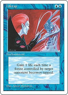 [081]【EN】生命のタップ/Lifetap【4ED】[U][青]