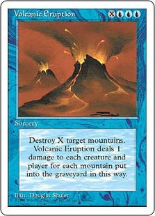 [112]【JP】噴火/Volcanic Eruption【4ED】[R][青]